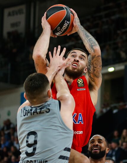 France Basketball Euroleague Asvel - CSKA