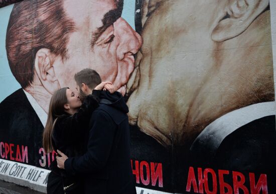 Germany Berlin Wall Anniversary