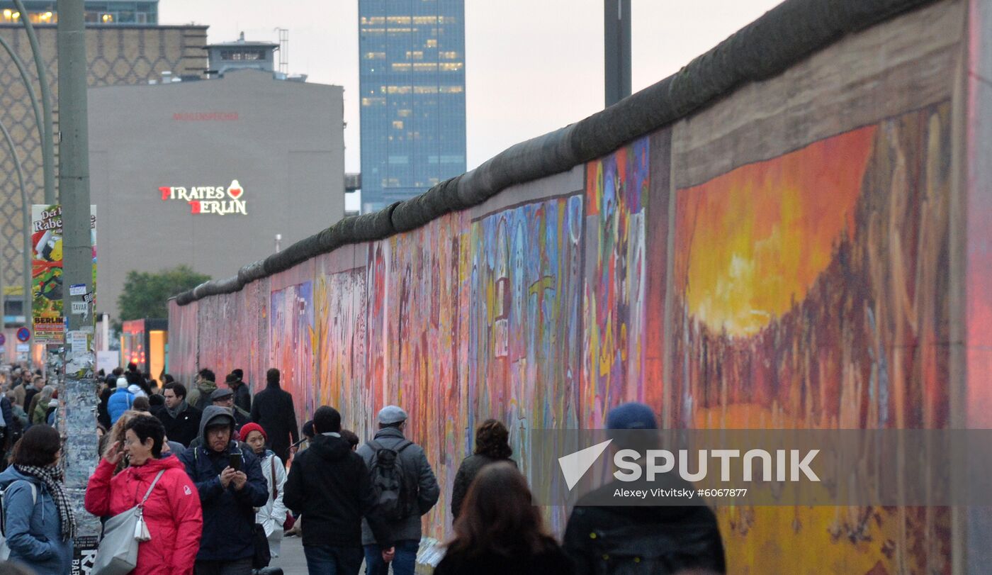 Germany Berlin Wall Anniversary