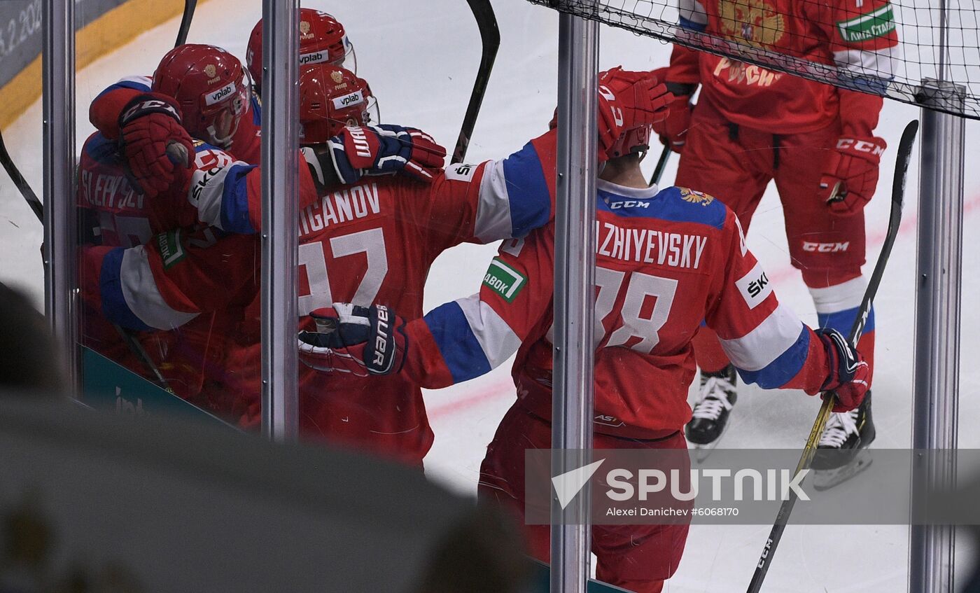 Finland Ice Hockey Karjala Cup Sweden - Russia
