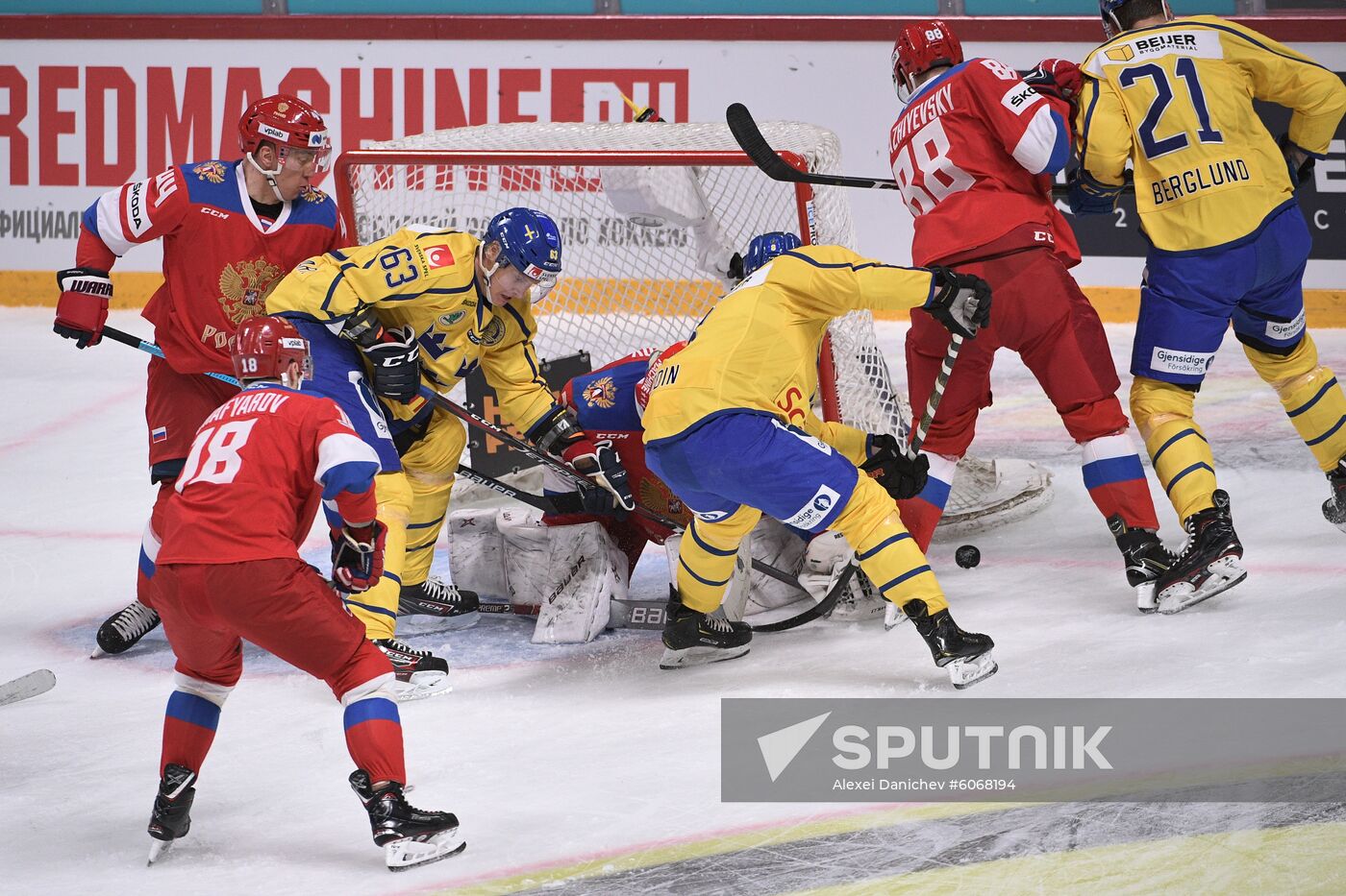 Finland Ice Hockey Karjala Cup Sweden - Russia
