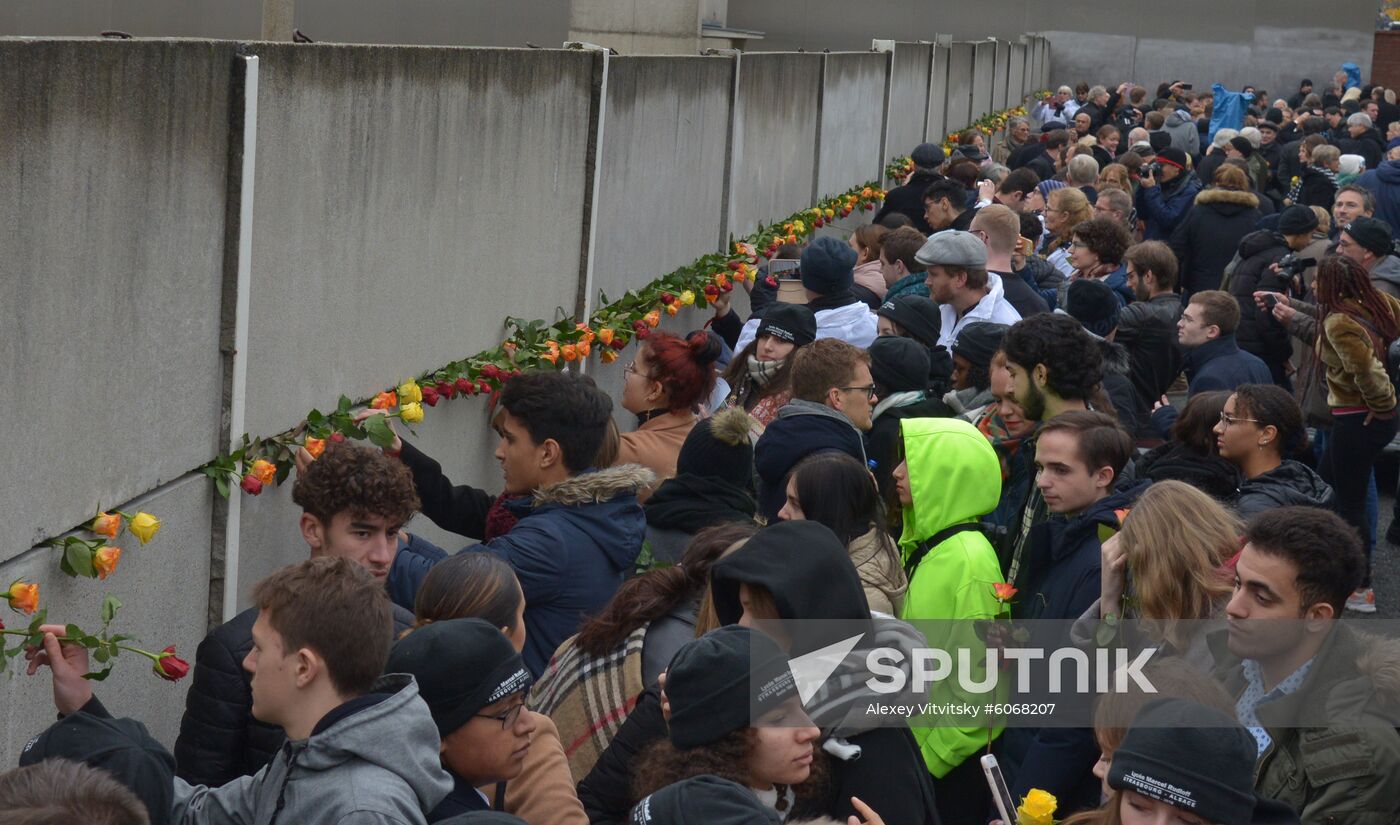 Germany Berlin Wall Anniversary