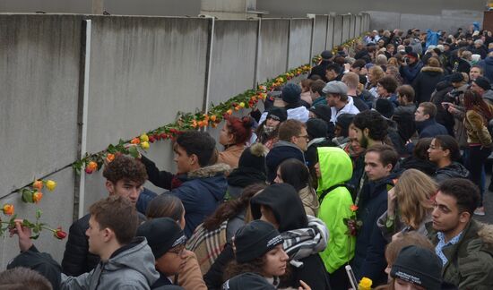 Germany Berlin Wall Anniversary