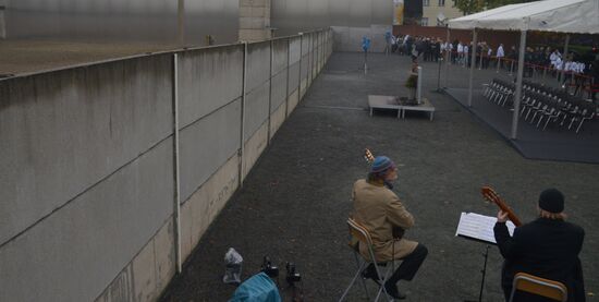 Germany Berlin Wall Anniversary