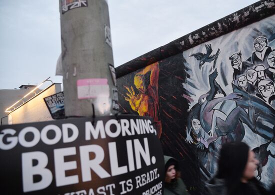 Germany Berlin Wall Anniversary