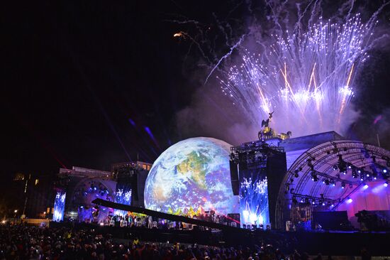 Germany Berlin Wall Anniversary