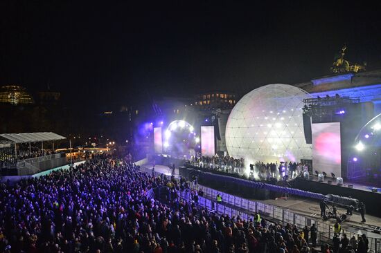 Germany Berlin Wall Anniversary