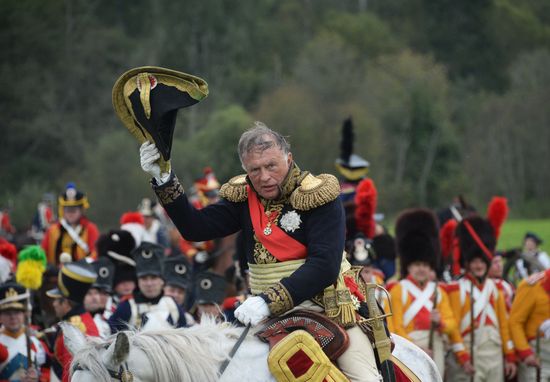 Russia Reenactor Detained