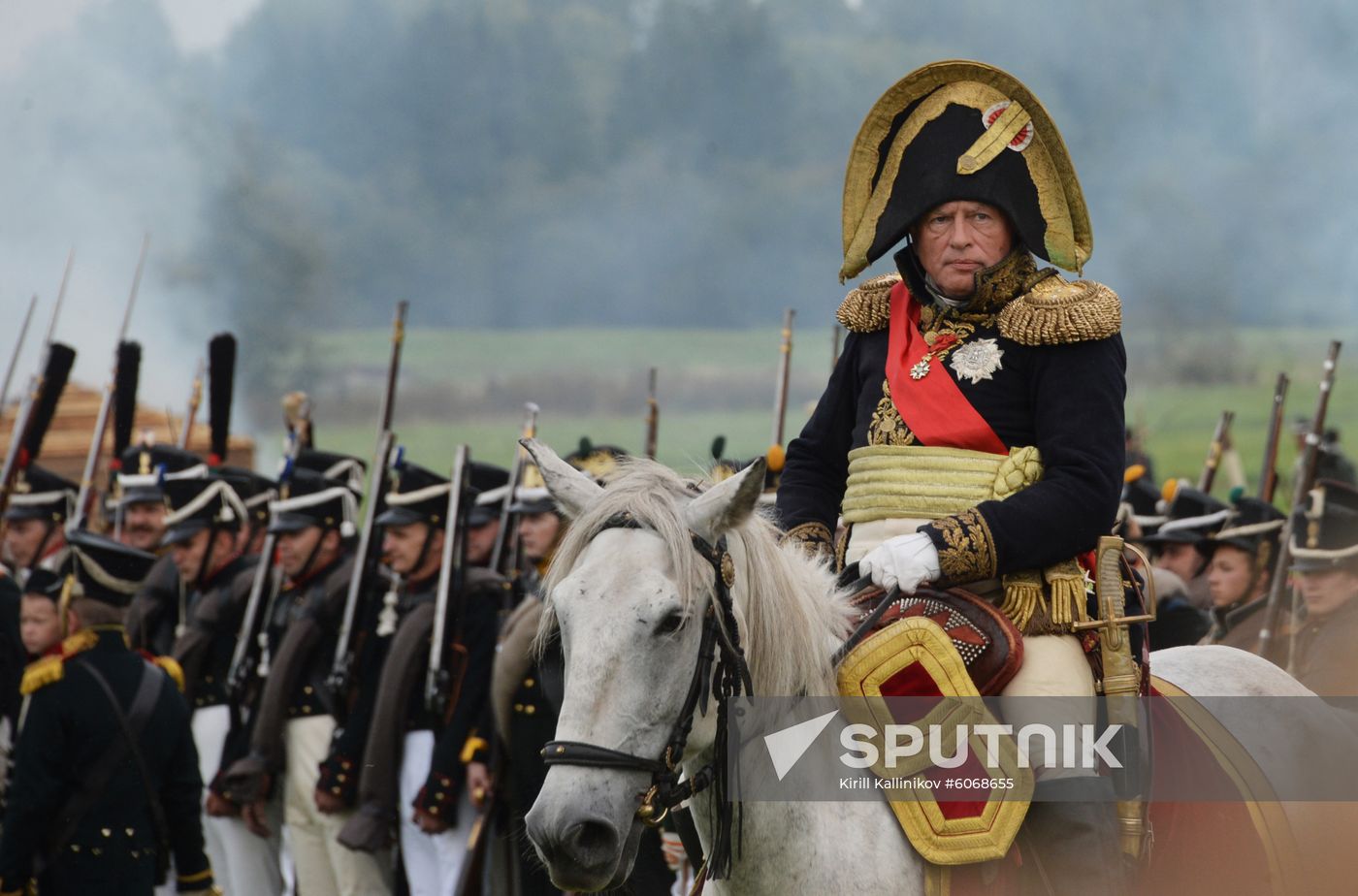 Russia Reenactor Detained