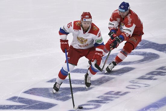 Finland Ice Hockey Karjala Cup Czech Republic - Russia