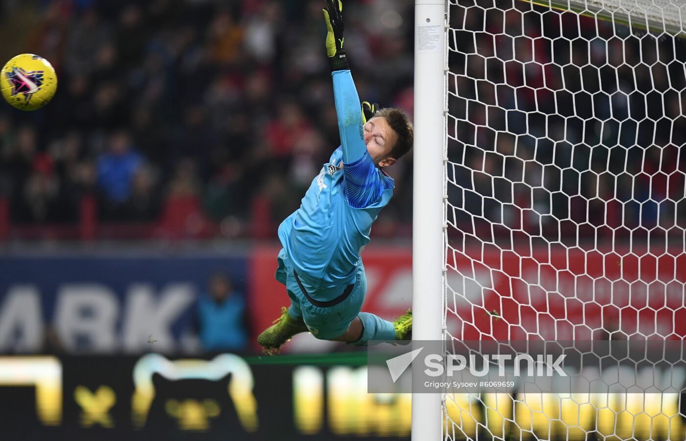 Russia Soccer Premier-League Lokomotiv - Krasnodar