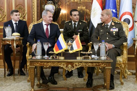 Egypt Russia Shoigu