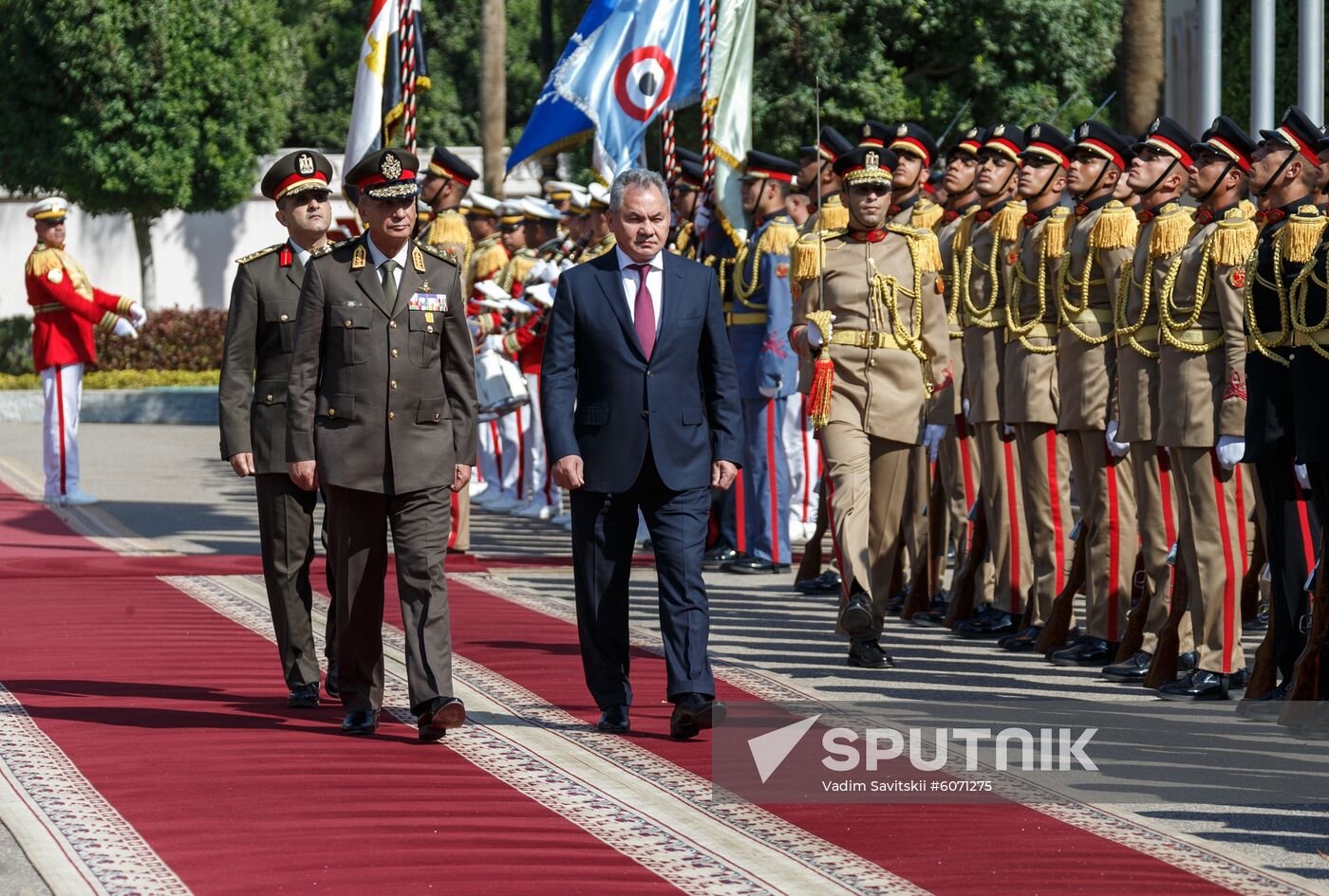 Egypt Russia Shoigu
