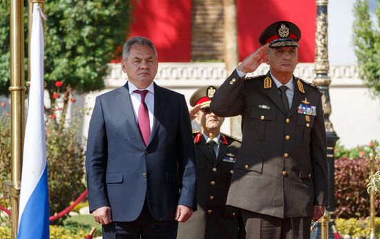 Egypt Russia Shoigu