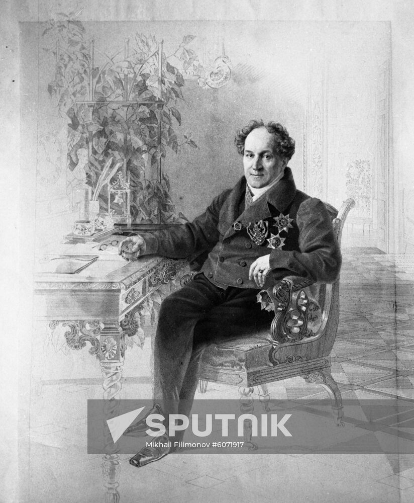 Portrait of Alexander Golitsyn by Karl Bryullov