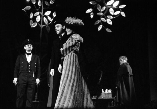 Scene from play 'Three sisters'
