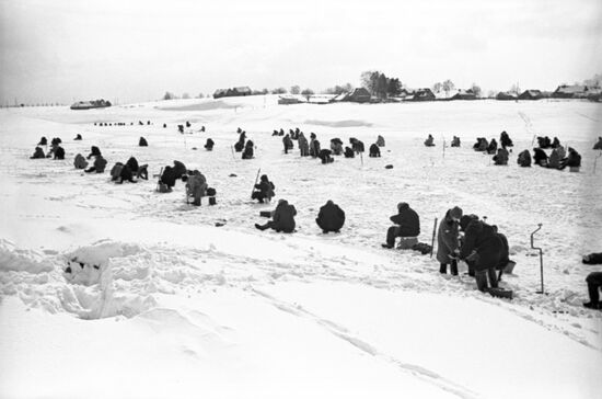 Ice fishing