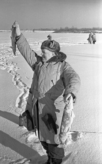 Ice fishing