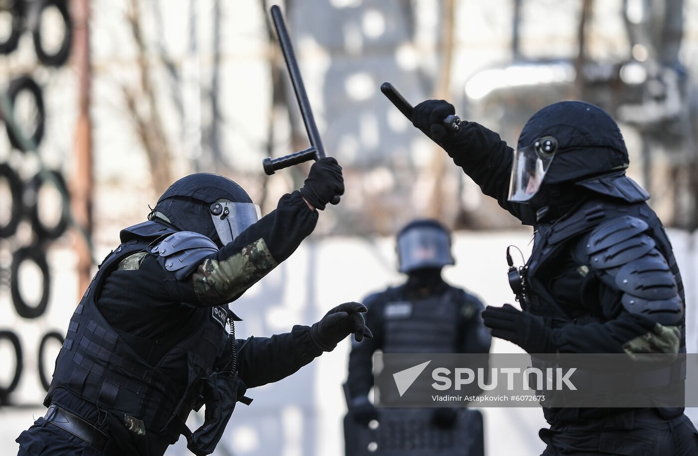 Russia Special Forces Drills