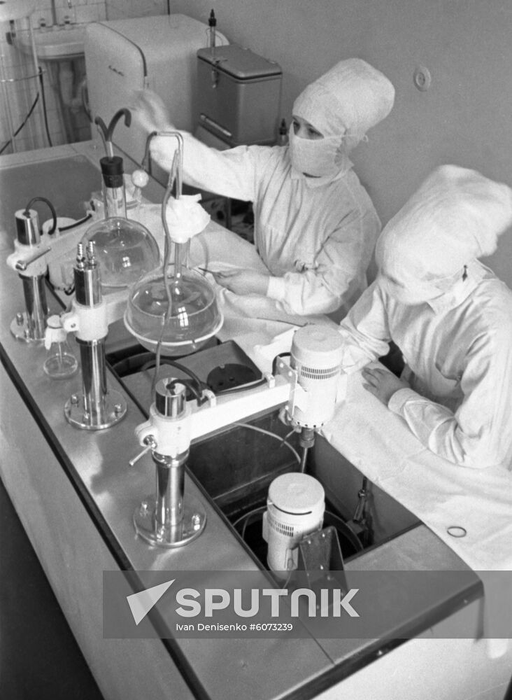 Blood product and blood substitute laboratory