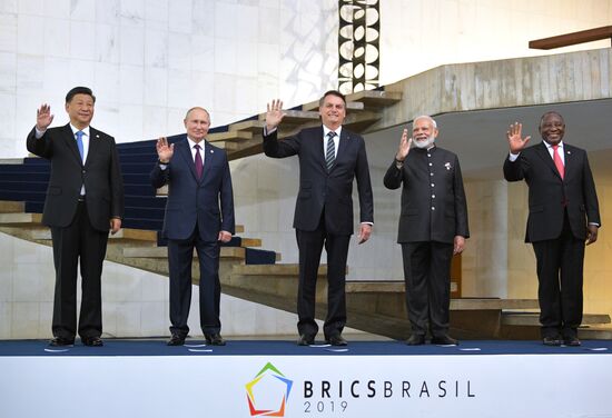 Russian President Vladimir Putin attends BRICS Summit in Brasilia