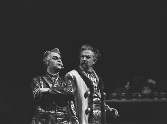 Scene from Pyotr Tchaikovsky's opera 'Mazepa'