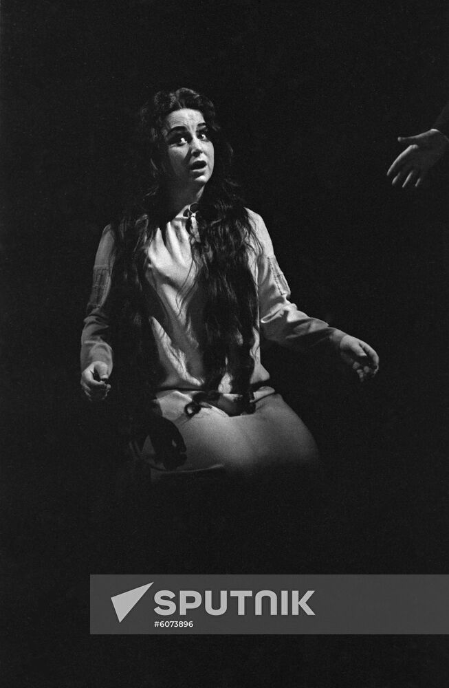 Scene from Pyotr Tchaikovsky's opera 'Mazeppa'