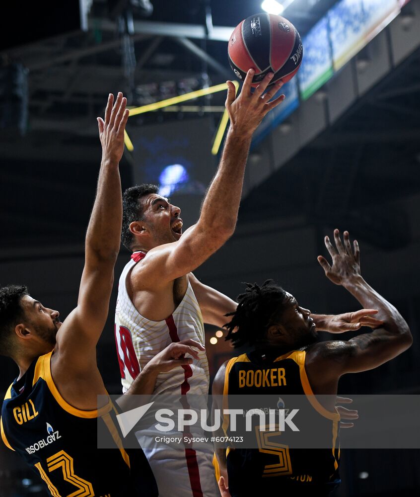 Russia Basketball Euroleague Khimki - Olimpia