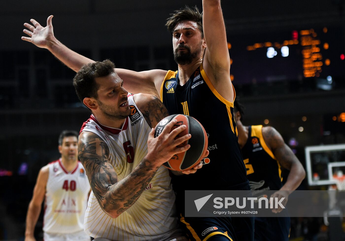 Russia Basketball Euroleague Khimki - Olimpia