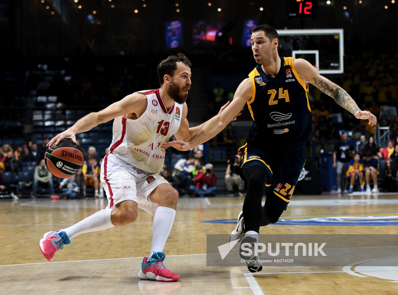 Russia Basketball Euroleague Khimki - Olimpia