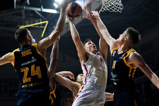 Russia Basketball Euroleague Khimki - Olimpia