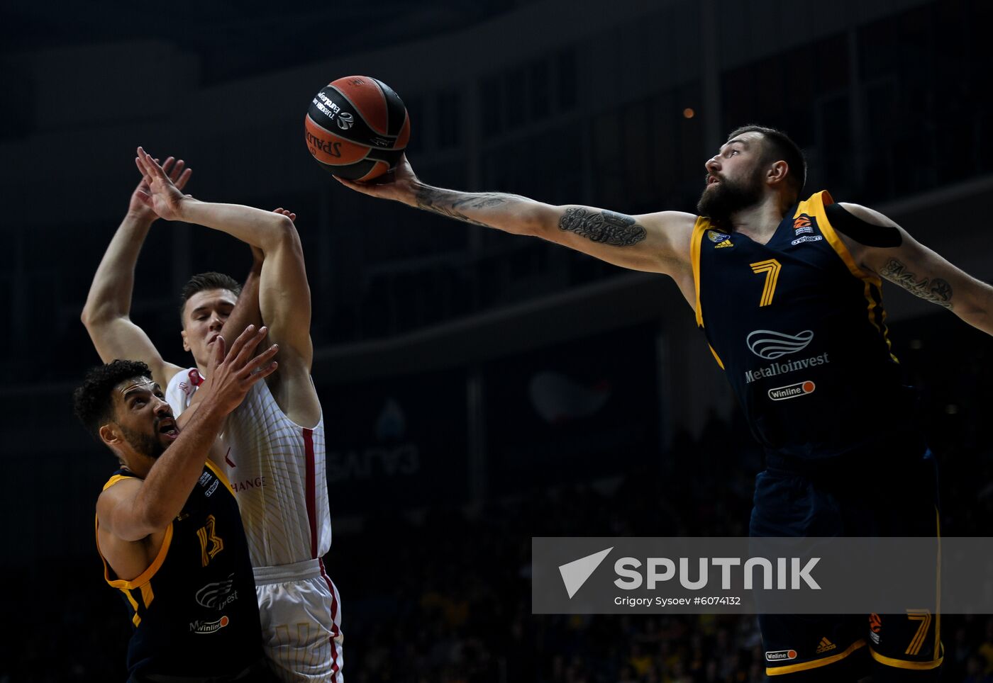 Russia Basketball Euroleague Khimki - Olimpia