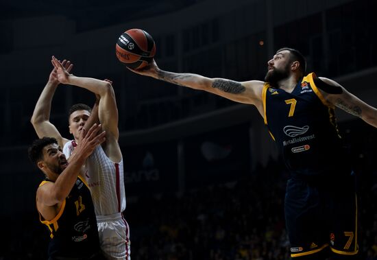 Russia Basketball Euroleague Khimki - Olimpia