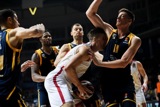 Russia Basketball Euroleague Khimki - Olimpia