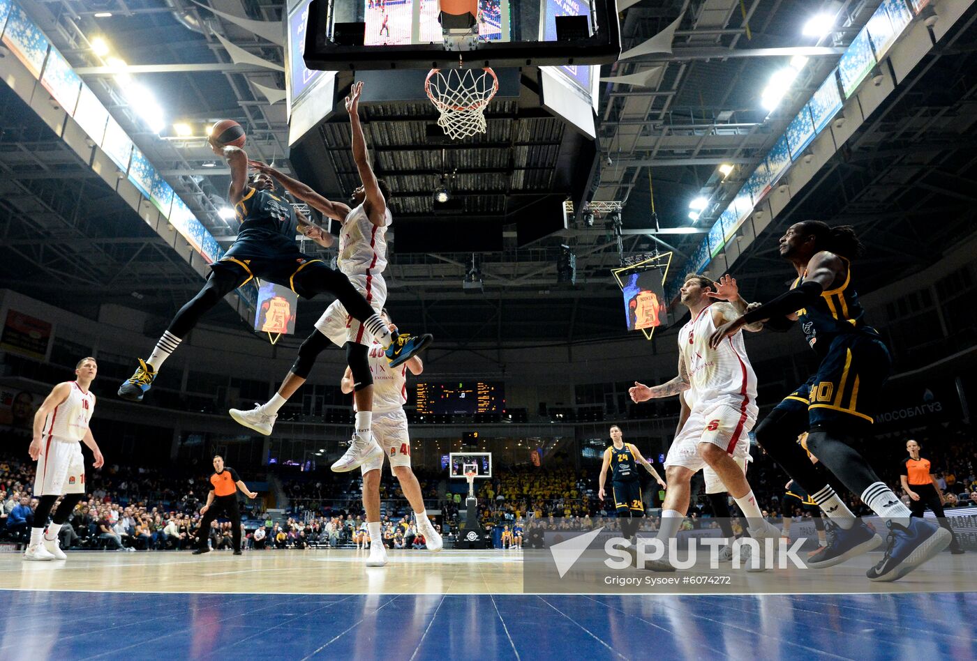 Russia Basketball Euroleague Zenit - Barcelona