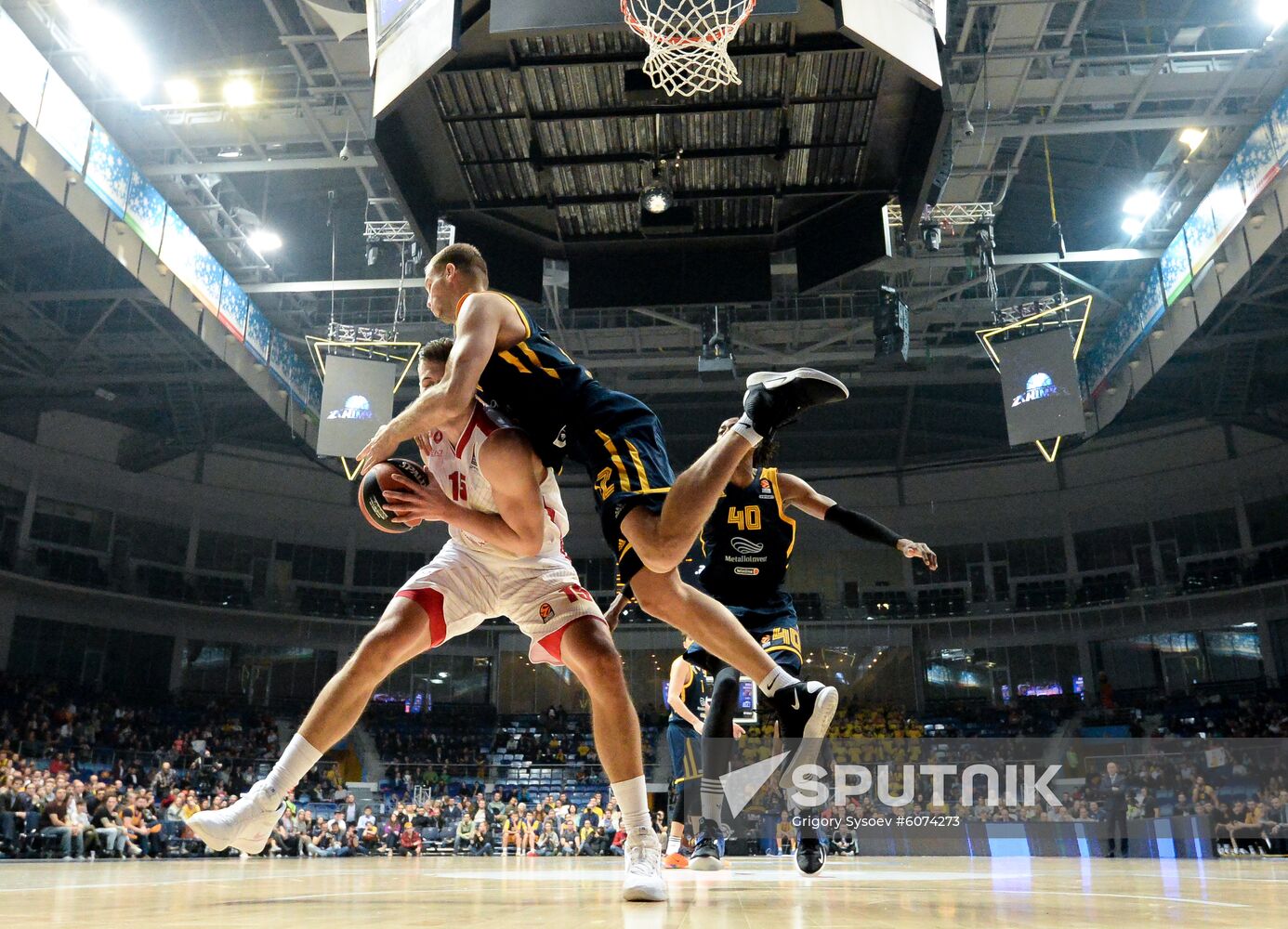 Russia Basketball Euroleague Zenit - Barcelona