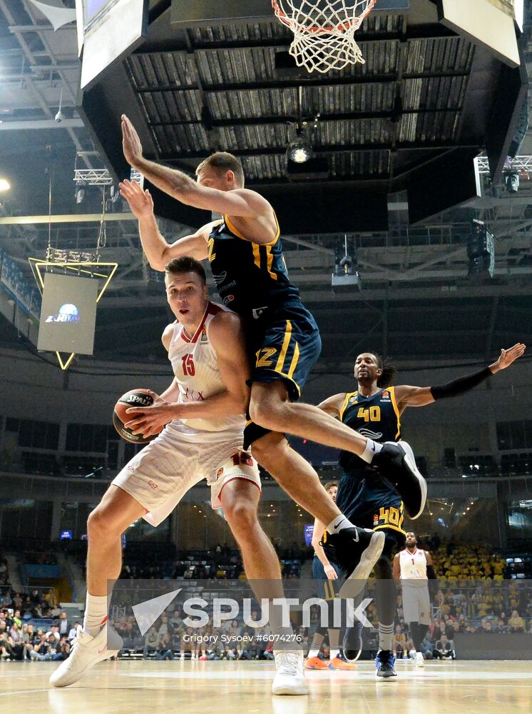 Russia Basketball Euroleague Zenit - Barcelona