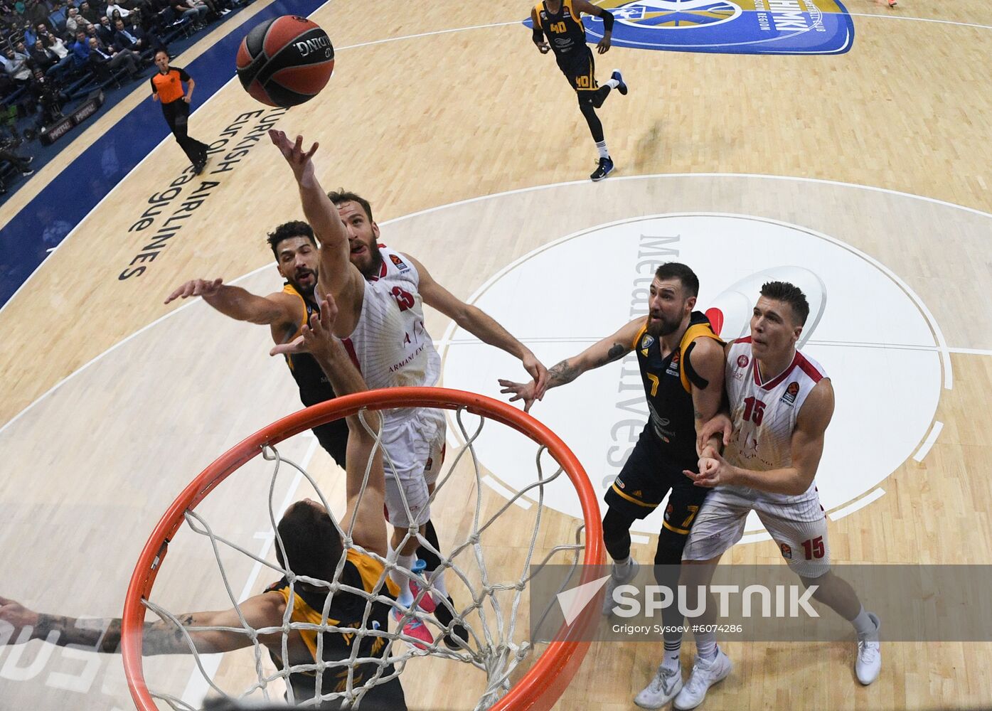 Russia Basketball Euroleague Zenit - Barcelona