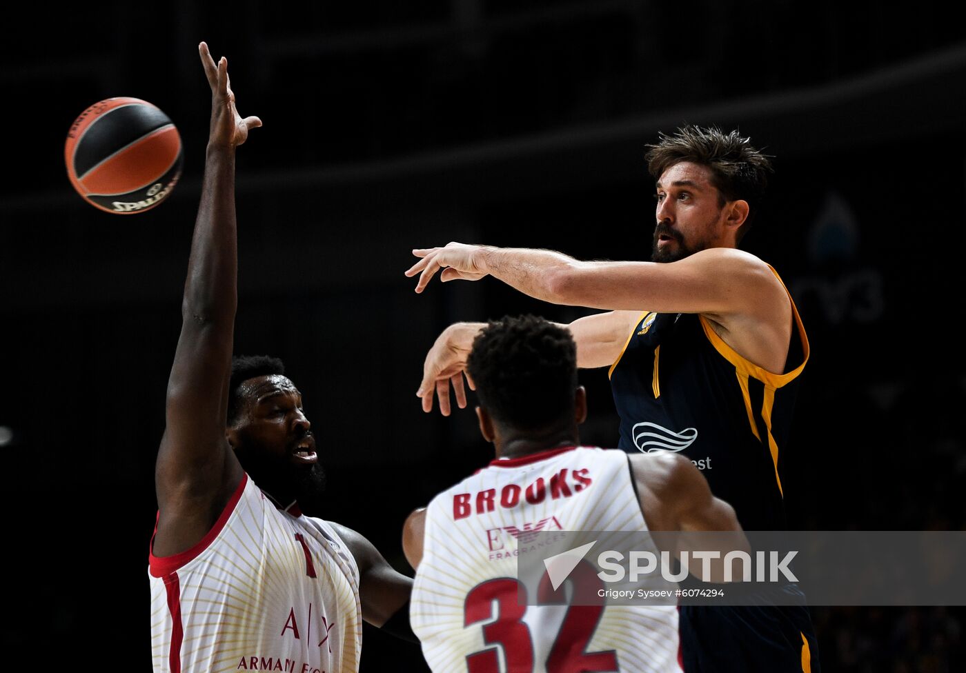 Russia Basketball Euroleague Zenit - Barcelona