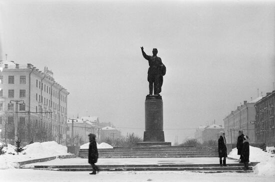 Monument to Kirov in Kirov