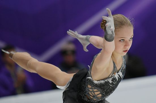 Russia Figure Skating Rostelecom Cup Ladies