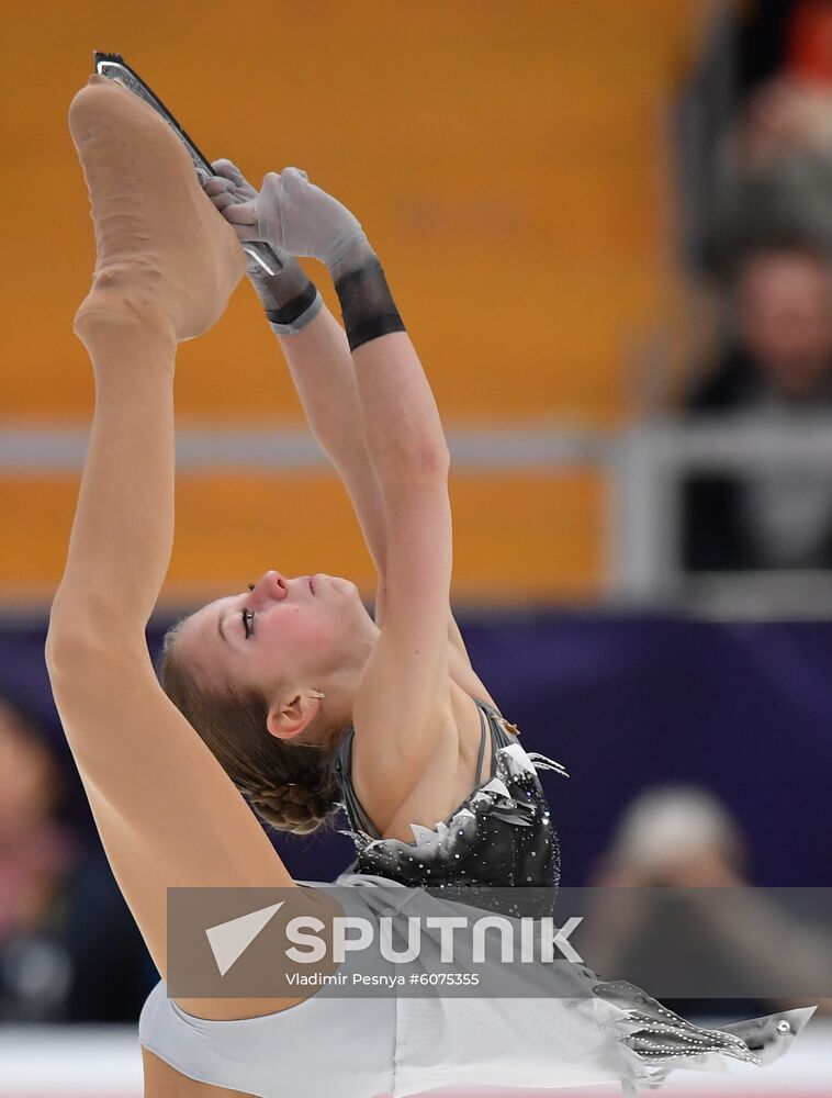 Russia Figure Skating Rostelecom Cup Ladies