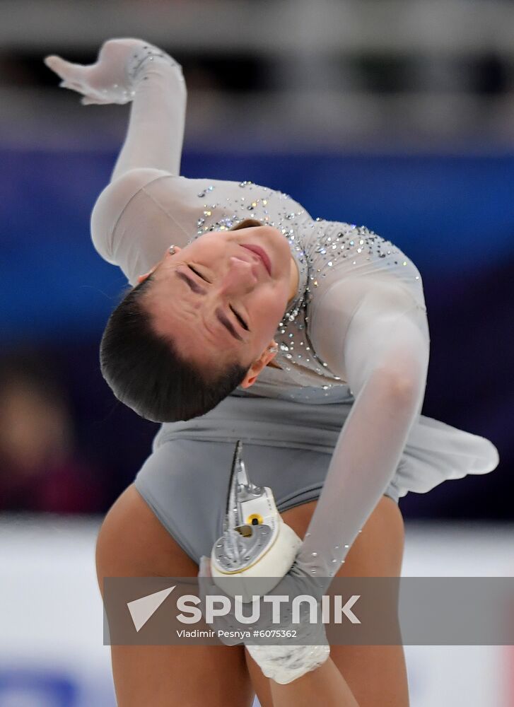 Russia Figure Skating Rostelecom Cup Ladies