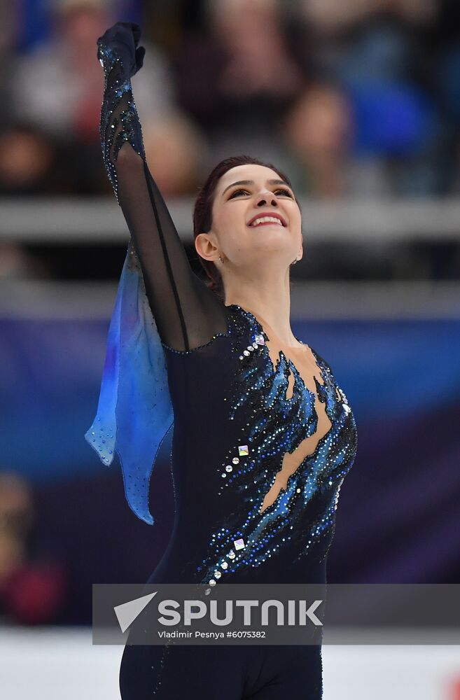 Russia Figure Skating Rostelecom Cup Ladies