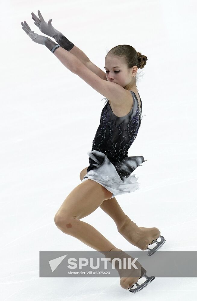 Russia Figure Skating Rostelecom Cup Ladies