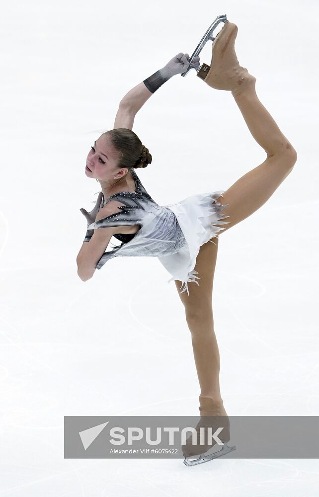 Russia Figure Skating Rostelecom Cup Ladies