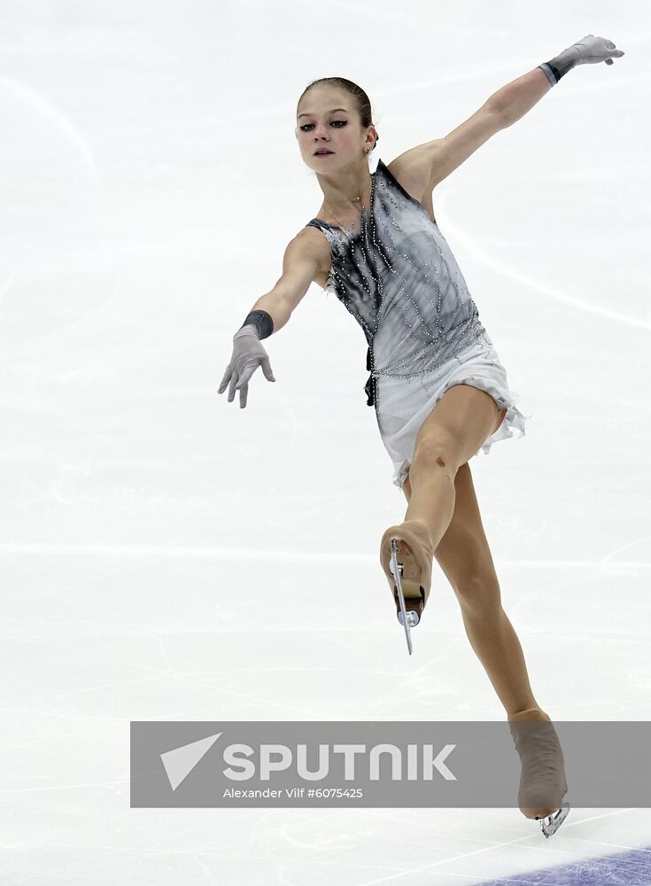 Russia Figure Skating Rostelecom Cup Ladies