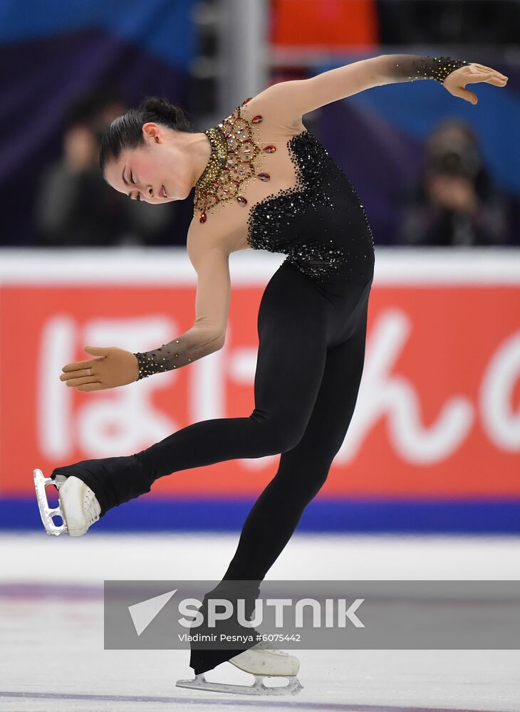 Russia Figure Skating Rostelecom Cup Ladies