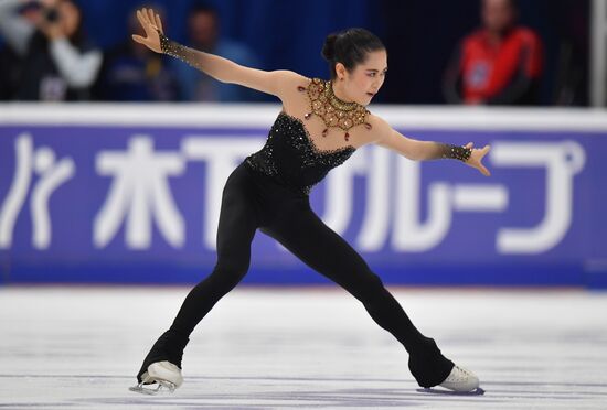 Russia Figure Skating Rostelecom Cup Ladies