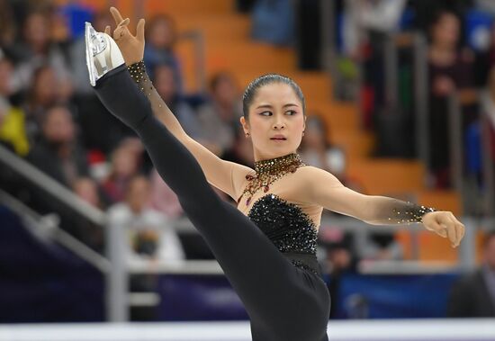 Russia Figure Skating Rostelecom Cup Ladies